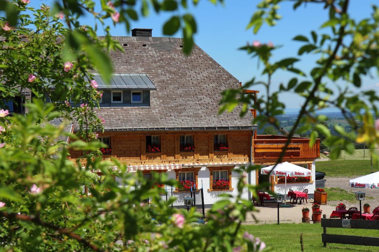 Hoehenpension Glashuette Bed&Breakfast Fruehstueckspension Hotel Garni ボンドルフ・イム・シュヴァルツヴァルト エクステリア 写真